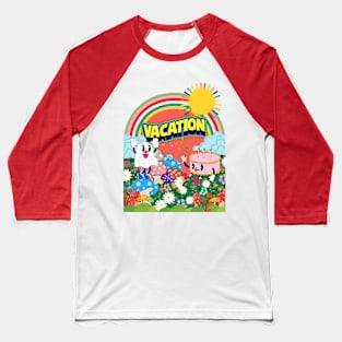 Vacation Minded Baseball T-Shirt